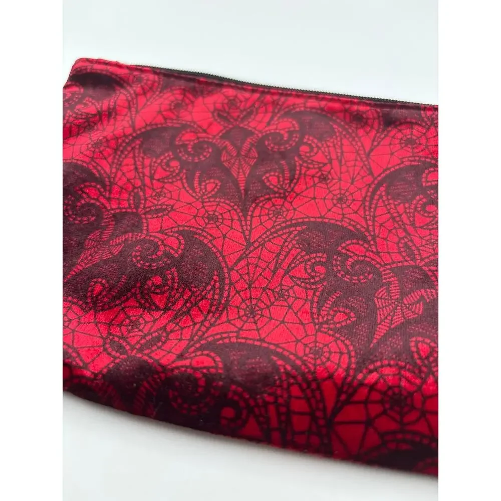 IPSY Makeup / Small Cosmetic Glam Bags Set of 3 Assorted Halloween Designs NEW
